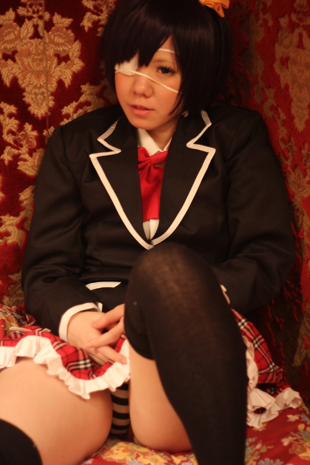 [Cosplay]  Hot Rikka Takanashi from Chuunibyou Demo Koi Ga Shitai